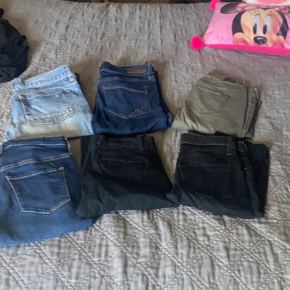 Lot of 6 pants